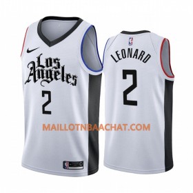Maillot NBA Los Angeles Clippers Kawhi Leonard 2 Nike 2019-20 City Edition Swingman - Homme